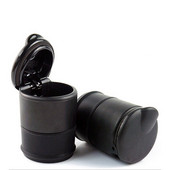 Mini Coș de gunoi pentru mașină Coș de gunoi portabil negru Coș de gunoi Cutie de depozitare pentru mașină Scrumieră Accesorii universale pentru mașină