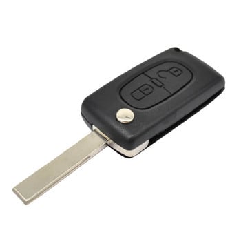 За Peugeot 308 207 307 3008 5008 807 За Citroen C2 C3 C4 C5 C6 C8 Ключ за кола Дистанционно Flip Key Калъф 2 бутона CE0523 CE0536