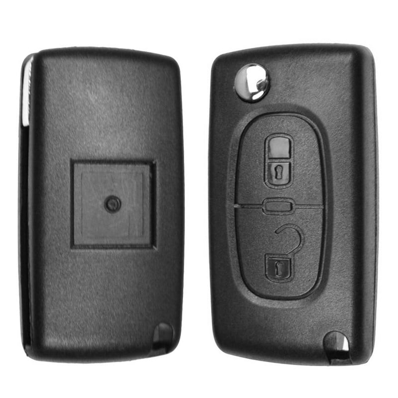 Pentru Peugeot 308, 207, 307, 3008, 5008, 807 pentru Citroen C2 C3 C4 C5 C6 C8 cheie de mașină, telecomandă, carcasă 2 butoane CE0523 CE0536