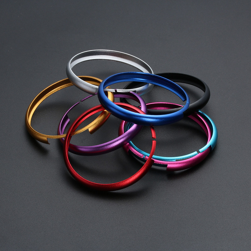 Inel de protecție pentru cheie din aliaj de aluminiu, decorare pentru lanț pentru BMW Mini Cooper Clubman Countryman, accesoriu pentru automobile.