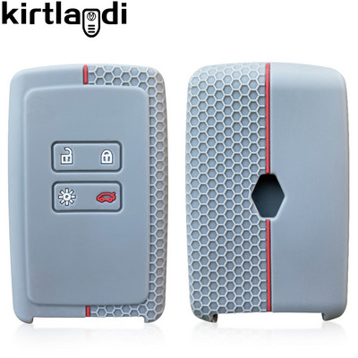 Husa silicon husa chei zoe pentru Renault Captur Megane Talisman Espace Clio Zoe Koleos Scenic 4 Arkana Dacia Sandero Card Telecomand