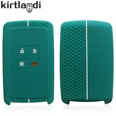 Husa silicon husa chei zoe pentru Renault Captur Megane Talisman Espace Clio Zoe Koleos Scenic 4 Arkana Dacia Sandero Card Telecomand