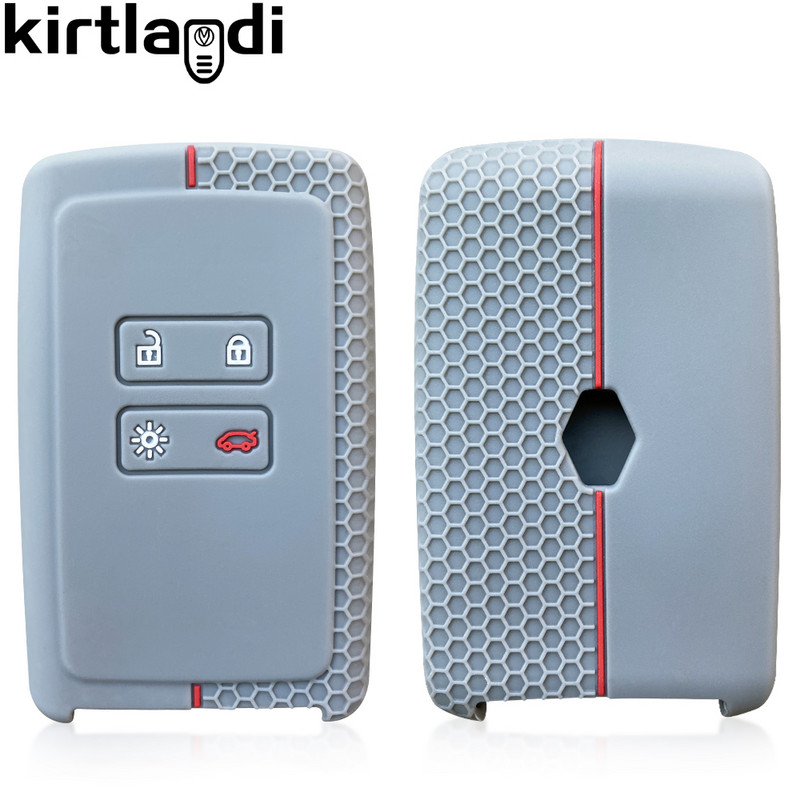Husa silicon husa chei zoe pentru Renault Captur Megane Talisman Espace Clio Zoe Koleos Scenic 4 Arkana Dacia Sandero Card Telecomand