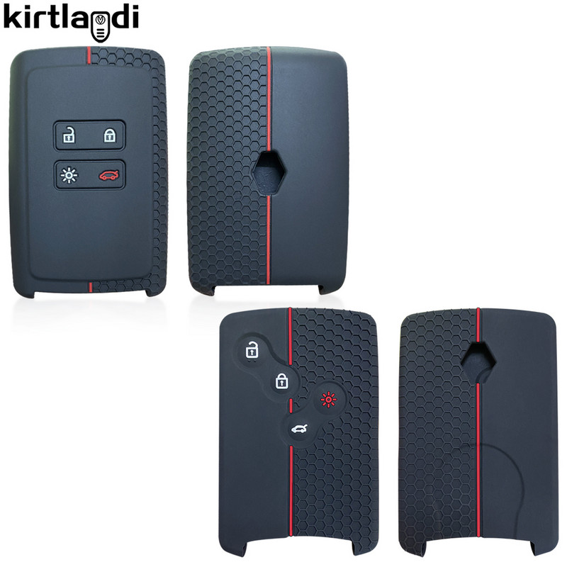 Husa silicon husa chei zoe pentru Renault Captur Megane Talisman Espace Clio Zoe Koleos Scenic 4 Arkana Dacia Sandero Card Telecomand