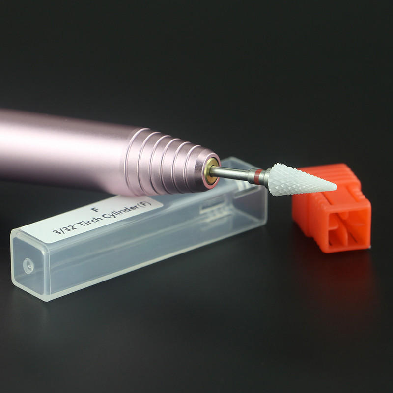 Keramičko svrdlo za nokte za električne bušilice za manikuru Stroj za glodanje Turpije za nokte Rezač za manikuru Alati za izradu noktiju