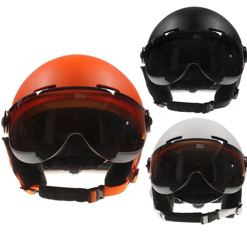 Bărbați Femei Sporturi de zăpadă de iarnă Schi Ciclism Cască de snowboard turnată integral Capacete Casco Strong Road MTB Cască de bicicletă