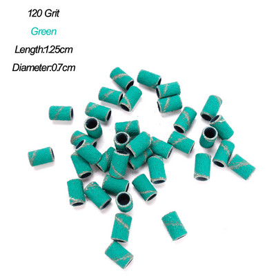 80 # 120 # 180 # Slefuit unghii Mașină electrică pentru unghii Burghie pentru unghii Gel UV Acrilic Polish Remover Pile pentru manichiură Cuticule Burffur