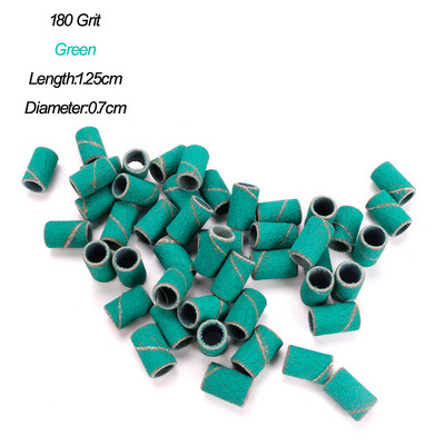 80 # 120 # 180 # Slefuit unghii Mașină electrică pentru unghii Burghie pentru unghii Gel UV Acrilic Polish Remover Pile pentru manichiură Cuticule Burffur