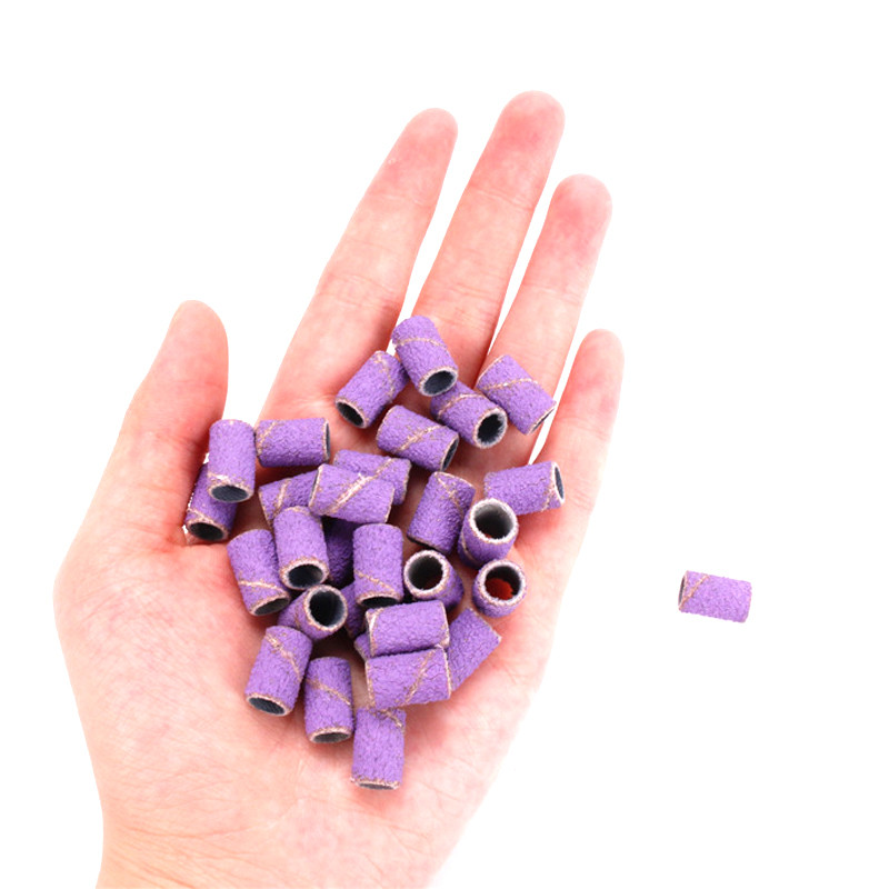 80 # 120 # 180 # Slefuit unghii Mașină electrică pentru unghii Burghie pentru unghii Gel UV Acrilic Polish Remover Pile pentru manichiură Cuticule Burffur