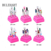 Set de freze combinate pentru manichiură, set de burghie pentru unghii din ceramică Instrumente electrice pentru lustruire cu gel