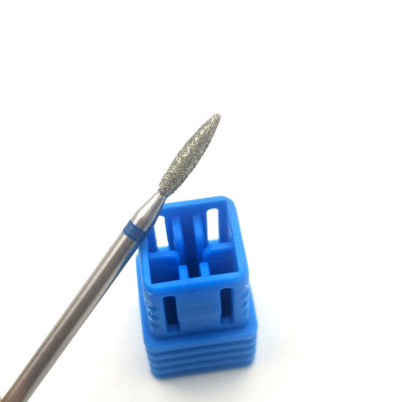 HYTOOS 10 kom/set svrdla za nokte Dijamantni rezači za manikuru Glodalo za zanoktice za nokte za pedikuru Dodaci za nokte Alati