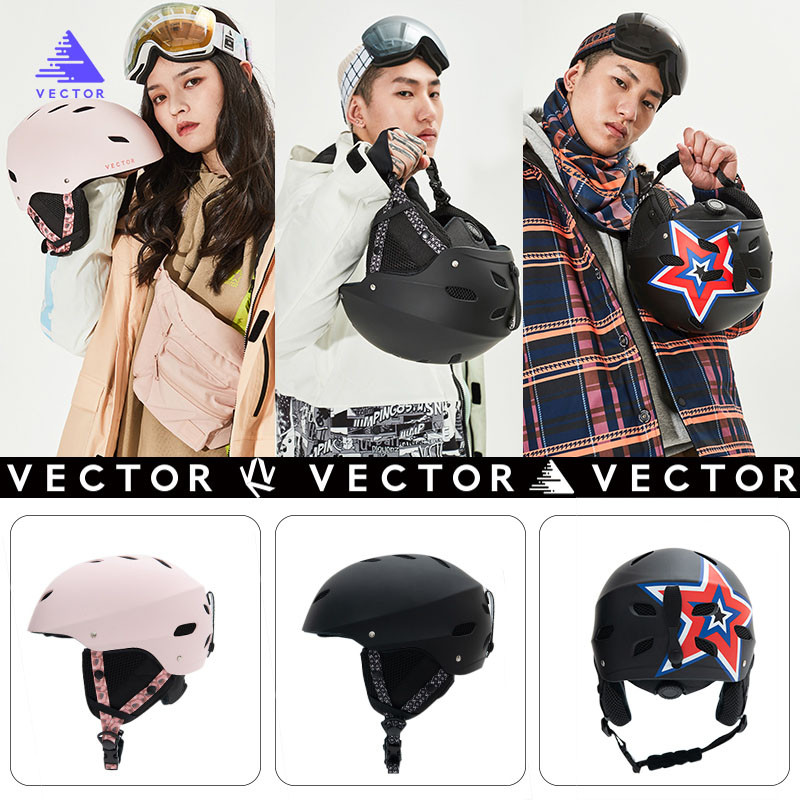 Нова унисекс ски каска Мъжка интегрално формована безопасност Спорт на открито Колоездене Защита Сноуборд Каска Ски екипировка