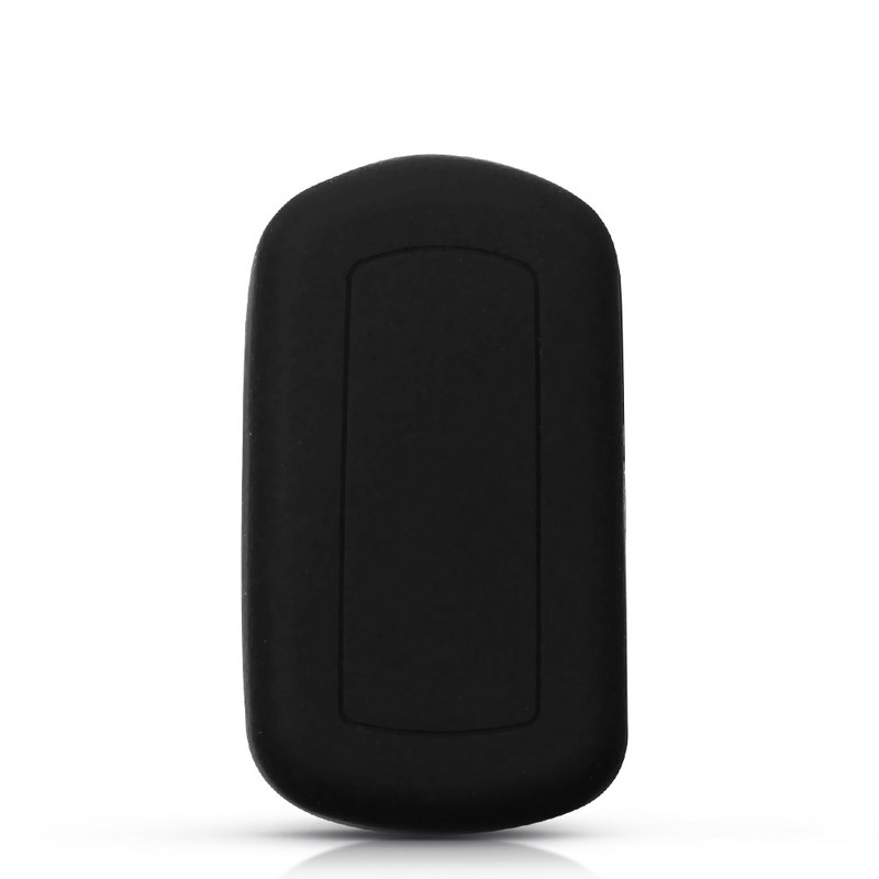 KEYYOU 3 κουμπιά σιλικόνης κλειδοθήκη αυτοκινήτου Προστατευτικό μπουφάν για δέρμα LAND ROVER Range Rover Sport LR3 Discovery 2005 2006 2007 2008