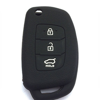 1PC Горещ силиконов калъф за автомобилен ключ за Hyundai Elantra Tucson I40 I20 I10 IX35 IX45 Creta Santa Fe Solaris Accent Cover Дистанционно Fob