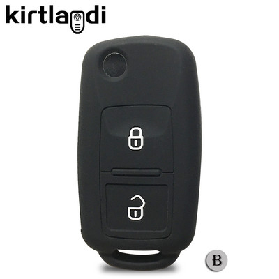 Силиконов калъф за Volkswagen Golf MK4 Passat B5 Polo Amok Transporter T5 за Seat Toledo Leon Altea за Skoda Octavia Key Case