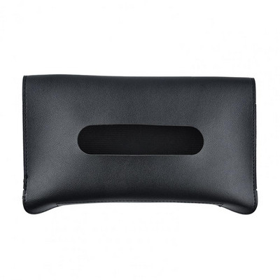 Στήριγμα χαρτιού αυτοκινήτου υψηλής χωρητικότητας από συνθετικό δέρμα ανθεκτικό στη σκόνη Ανθεκτικό κάλυμμα θήκης χαρτιού αυτοκινήτου Διανομέας χαρτιού για αυτοκίνητο