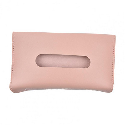 Στήριγμα χαρτιού αυτοκινήτου υψηλής χωρητικότητας από συνθετικό δέρμα ανθεκτικό στη σκόνη Ανθεκτικό κάλυμμα θήκης χαρτιού αυτοκινήτου Διανομέας χαρτιού για αυτοκίνητο