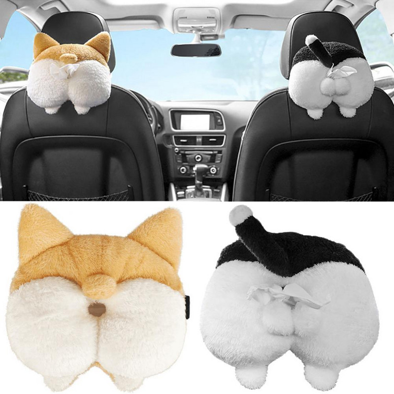 Naljakas multikas Corgi kasside tagumik autoistme seljatoe peatoe käetoe koehoidja kast