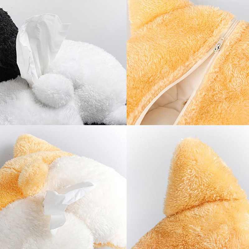 Naljakas multikas Corgi kasside tagumik autoistme seljatoe peatoe käetoe koehoidja kast