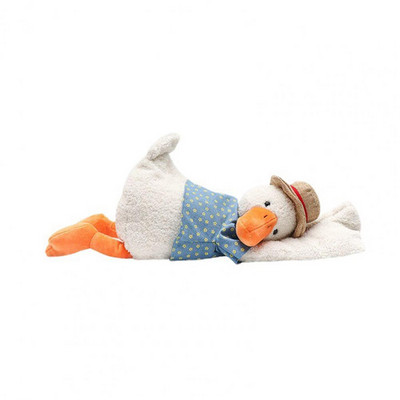 Automobilinis audinių maišelis Minkštos tekstūros daugiafunkcis pliušinių anties neryškių audinių laikiklis automobiliui