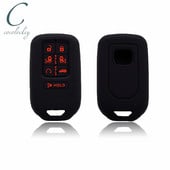 Cocolockey husă pentru chei husă Fob Shell potrivită pentru honda odyssey 2017 2018 husă din silicon pentru chei auto telecomandă fără cheie cu 7 butoane stil auto