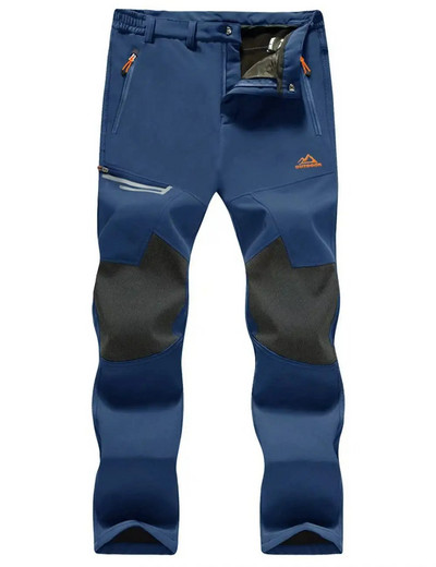 TACVASEN Winter Thicken Fleece Παντελόνι Πεζοπορίας Ανδρικό ζεστό θερμικό παντελόνι Αντιανεμικό για ψάρεμα εξωτερικού χώρου Κάμπινγκ Παντελόνι για σκι βουνού Παντελόνι