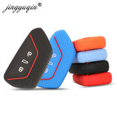 jingyuqin szilikon autóformázó kulcstartó burkolat távtartó VW Volkswagen Golf 8 Mk8 Skoda 2020 2021 3BT gumivédő autókulcs tokhoz