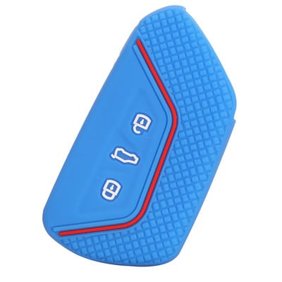jingyuqin szilikon autóformázó kulcstartó burkolat távtartó VW Volkswagen Golf 8 Mk8 Skoda 2020 2021 3BT gumivédő autókulcs tokhoz