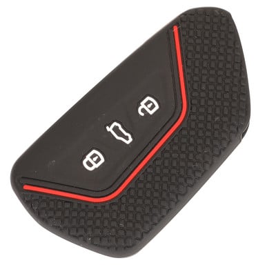 jingyuqin szilikon autóformázó kulcstartó burkolat távtartó VW Volkswagen Golf 8 Mk8 Skoda 2020 2021 3BT gumivédő autókulcs tokhoz