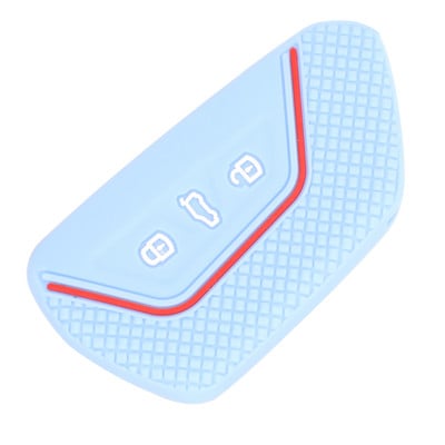 jingyuqin szilikon autóformázó kulcstartó burkolat távtartó VW Volkswagen Golf 8 Mk8 Skoda 2020 2021 3BT gumivédő autókulcs tokhoz