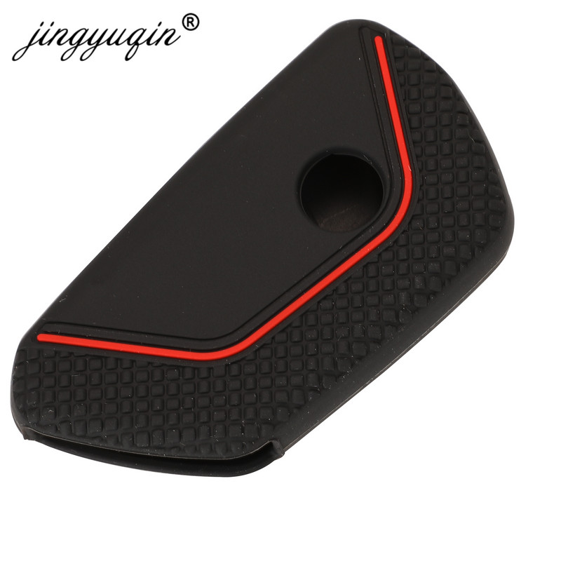 jingyuqin szilikon autóformázó kulcstartó burkolat távtartó VW Volkswagen Golf 8 Mk8 Skoda 2020 2021 3BT gumivédő autókulcs tokhoz