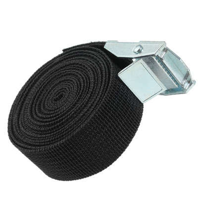 1 бр. 5 м кола за обтягане на въже за колан, здрав колан с тресчотка, 25 мм чанта за багаж, закрепване на товара с обтегач за въже, метална катарама, теглич