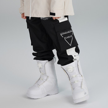 Παντελόνι σκι Παιδικά Αγόρια Αθλητικά Παντελόνια για εξωτερικούς χώρους Αδιάβροχο Αντιανεμικό Κορίτσια Παχύ ζεστό Παιδικό Παντελόνι Χειμερινό Σκι Παντελόνι Snowboard