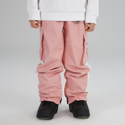 Skijaške hlače Dječje dječake Hlače za sportove na otvorenom Vodootporne otporne na vjetar Djevojčice Tople dječje hlače Zimske hlače za skijanje i snowboard