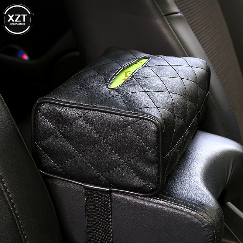 Servetėlių dėžutės su vienkartinėmis servetėlėmis Servetėlių dėžutės Automobilių aksesuarai Audinių maišelis Organizatorius Automobilio apdaila Automobilių saugojimas Automobilio stilius