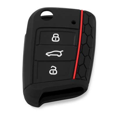 Husa pentru chei de masina Carcasa din silicon pentru VW Golf 7 MK7 VII Tiguan Polo Skoda Octavia A7 Kodiaq Seat Ateca Leon Accesorii auto