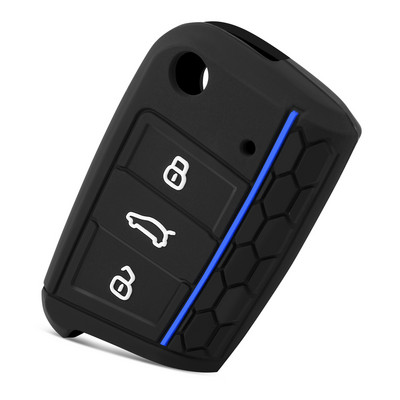 Husa pentru chei de masina Carcasa din silicon pentru VW Golf 7 MK7 VII Tiguan Polo Skoda Octavia A7 Kodiaq Seat Ateca Leon Accesorii auto