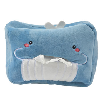 Car Tissue Box Λούτρινα Animals Cute Napkin Tissue Paper Holder Styling Car Styling Portable Paper Paper Paper Πακέτο Creative Cute Paper Box