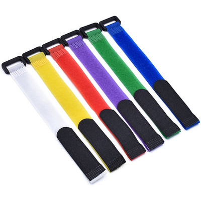 10db/tétel 2cm * 50cm nylon Fordított csat magic horog hurok rögzítő kábelkötegelő heveder ragadós Vonal kikészítés