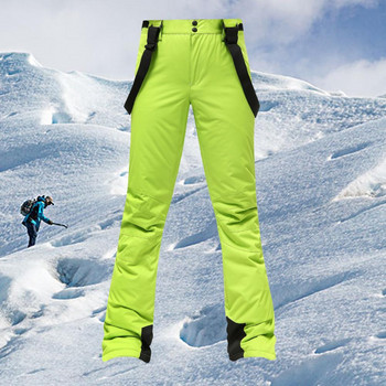 Ски панталони за сняг, панталони, водоустойчиви, изолиращи, защита, гладка повърхност, дамски ветроустойчиви, дишащи панталони за сняг, ски, сноуборд