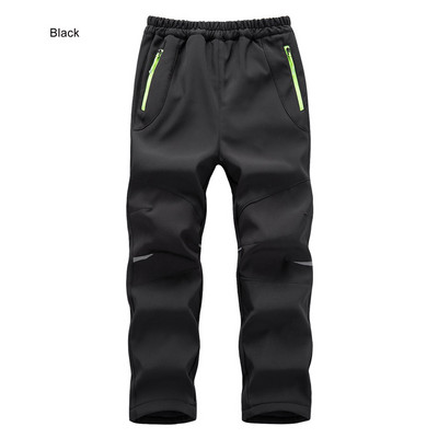 TRVLWEGO Hlače za kampiranje, planinarenje, jesen, zima, dječje studentske boje, otporne na vjetar, vodootporne, mekane, tople skijaške hlače na otvorenom