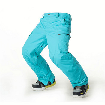 Водоустойчиви зимни ски панталони Мъжки удебелени топли панталони за сноуборд Ски панталони Колан Спорт на открито Много стилове множество цветове