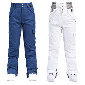 Muškarci Žene Zimske skijaške hlače Debele sportske na otvorenom Vjetrootporne vodootporne prozračne ljubavne hlače Hlače za skijanje i snowboarding