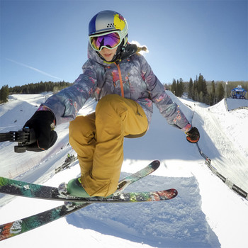 2022 Winter Outdoor Άνδρας Γυναικεία Παντελόνια Χιονιού Αθλητικά Ανδρικά Παντελόνια Σκι Αδιάβροχες Γυναικείες φόρμες για σκι Ζαρτιέρες Ανδρικά Ρούχα Πεζοπορίας