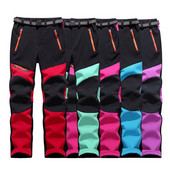 Мъже и жени Зимни туристически панталони Спорт на открито Топли поларени панталони Softshell Планински ски Трекинг Водоустойчиви панталони Мъжки