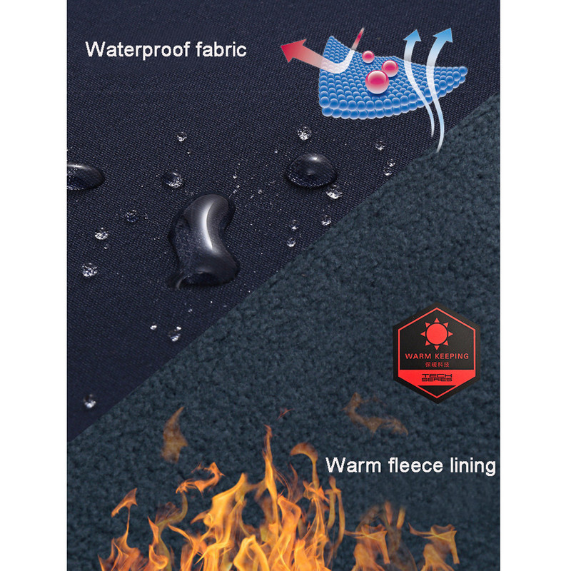 Мъже и жени Зимни туристически панталони Спорт на открито Топли поларени панталони Softshell Планински ски Трекинг Водоустойчиви панталони Мъжки