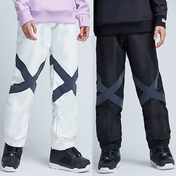 Χειμερινά γυναικεία παντελόνια σνόουμπορντ Αθλητισμός Χαλαρά ανδρικά παντελόνια σκι Αδιάβροχα γυναικεία παντελόνια για σκι σε εξωτερικούς χώρους Άνδρας φόρμα πεζοπορίας