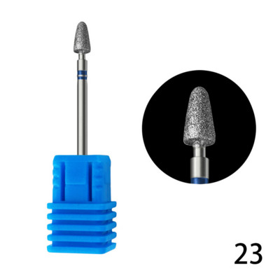 Capac de șlefuit unghii Freze Ceramice Freze diamantate Burghie pentru unghii Instrumente de curățare a cuticulelor Pilă de unghii Accesorii pentru cap de șlefuit