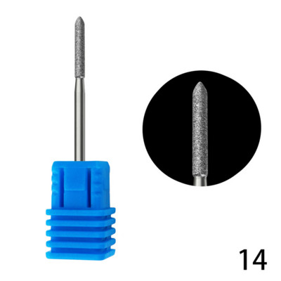 Capac de șlefuit unghii Freze Ceramice Freze diamantate Burghie pentru unghii Instrumente de curățare a cuticulelor Pilă de unghii Accesorii pentru cap de șlefuit