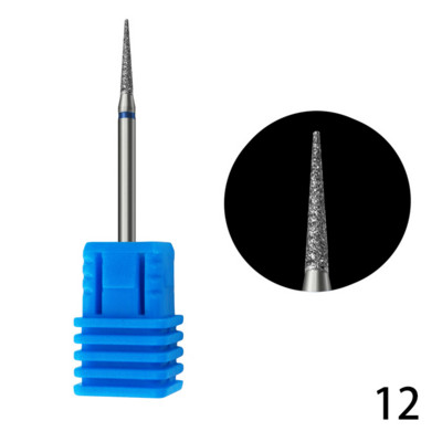 Capac de șlefuit unghii Freze Ceramice Freze diamantate Burghie pentru unghii Instrumente de curățare a cuticulelor Pilă de unghii Accesorii pentru cap de șlefuit